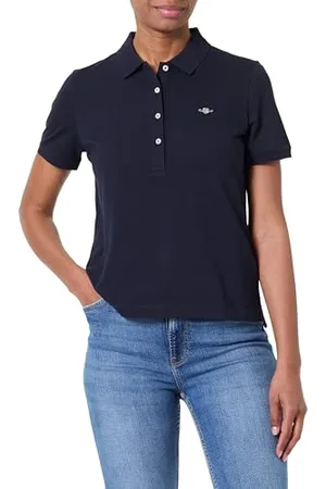 GANT Reg Shield SS Pique Polo, , XL Femmes