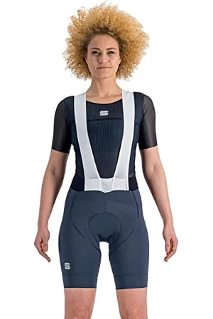 Sportful 1120032-456 BFP W Bibs Short pour Femme Bleu Taille L