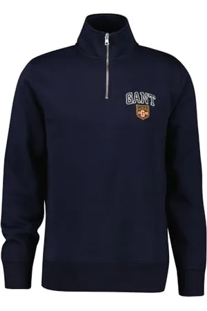 GANT Demi-Fermeture éclair Graphique Maillot de survêtement, , L Homme