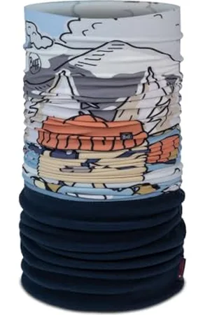 Buff Polar Multifunctional Tour de cou Garçon Fille, Multifonctionnel, Chaud, Doublure, Confortable, Doux, Bleu, Taille Unique