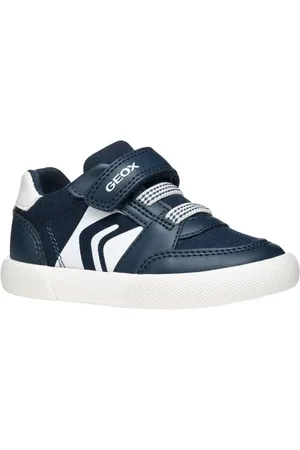Geox Bébé garçon B GISLI Boy A Basket, Navy/White, 23 EU