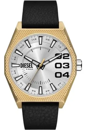 Diesel Hommes Analogique Quartz Montre avec Bracelet en Cuir DZ2219