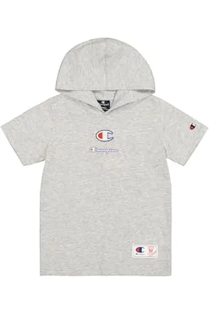 Champion Legacy Retro Sport B (306855) -SS Hooded T-Shirt, , 13-14 Years Garçon