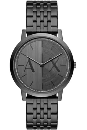 Armani Exchange Montre pour homme mouvement quartz/2 aiguilles boîtier 40mm avec bracelet acier AX2872