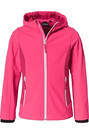 CMP Fille Kid G Jacket Fix Hood Veste Softshell, , 164 EU