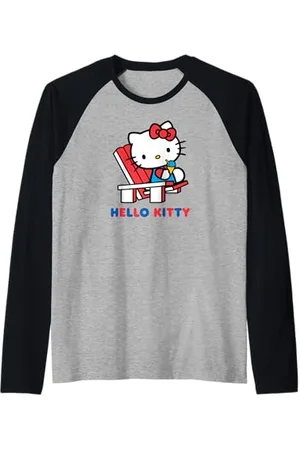 Hello Kitty Cinéma Manche Raglan