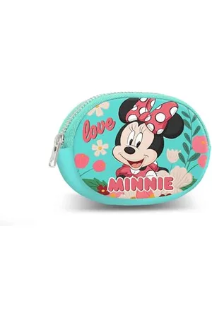 Disney Minnie Mouse Garden Green-Porte-Monnaie Pill, Multicolore, 12 x 8,5 cm