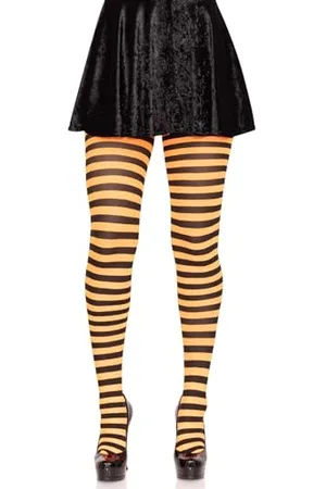 Leg Avenue Ua900or Collants, À Rayure, 710022040, , Taille Unique Plus