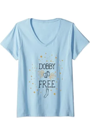 Harry Potter Dobby Is Free T-Shirt avec Col en V