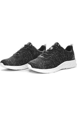 Kappa Femme Logo Rostiew Chaussure de Course, Black Grey Silver, 36 EU