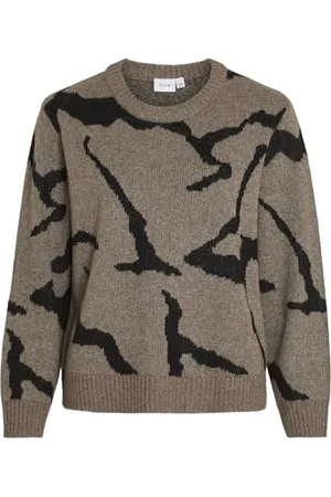 VILA Pull en Maille Col Rond XL XL