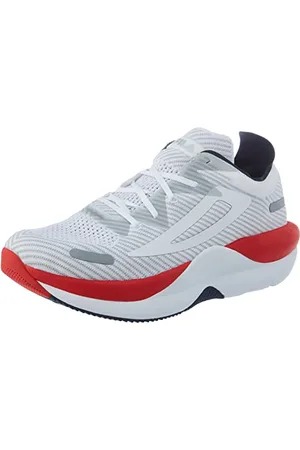Fila Homme SHOCKET Run Chaussure de Course, White High Risk Red Navy, 41 EU