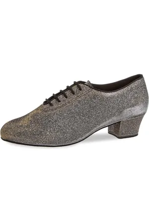 Diamant TANZSCHUHMANUFAKTUR Femme 093-034-509-A Chaussure de Danse, Schwarz Silber, 33 2/3 EU