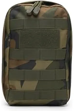 Brandit Molle Pouch Snake, Color: Woodland, Size: OS