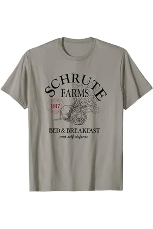 The Office Grande étiquette Schrute Farms T-Shirt