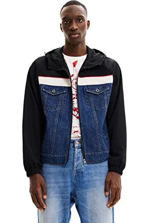 Desigual CHAQ_POL, 2000 Black, Large Homme