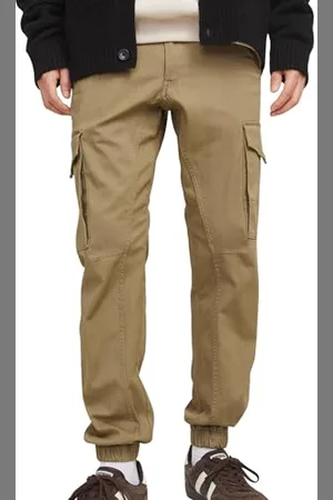 JACK & JONES Pantalon Cargo Pantalon Cargo Slim Fit Elmwood 30 32 Elmwood (US) 30 / L32