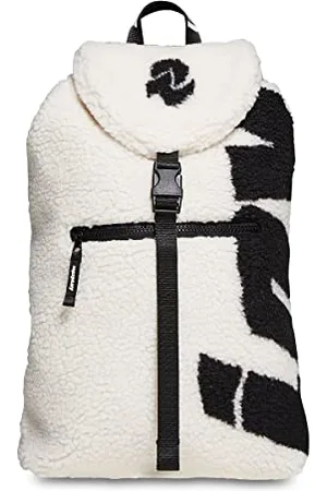 Invicta Sac à Dos, Vintage Fur Minisac Sac à Dos à Cordon de Serrage, Sac à Dos Décontracté, Unisexe, Taille Unique 8 L, pour les Escapade & les Loisirs, avec Ceinture de Hanche, Emballa Blé, Bicolore