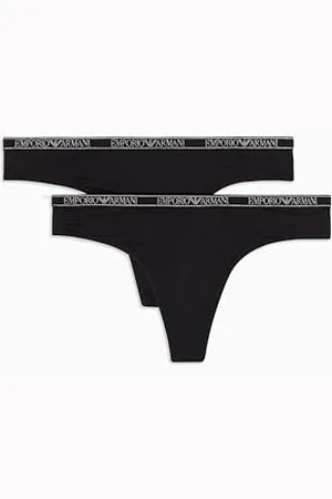 Emporio Armani 2-Pack Thong Strings, , S Femme