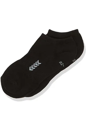 Hummel Ankle Chaussettes Blanc/Noir FR : M (Taille Fabricant : 8)