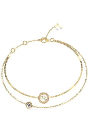 Guess Bracelet 4G Crush JUBB04160JWYGS acier inoxydable double