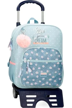 MOVOM Live Your Dreams Sac à dos scolaire avec chariot 30 x 38 x 12 cm Polyester 13,68 L, , Sac à dos scolaire avec chariot
