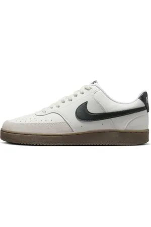 Nike Homme Court Vision Lo Sportswear Shoe, Sail/Black-Lt Orewood BRN-White, 43 EU