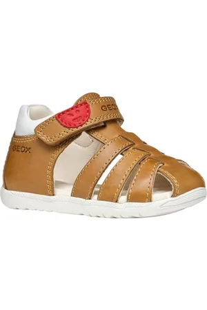 Geox Bébé garçon B Sandal MACCHIA Boy, Whisky/White, 22 EU