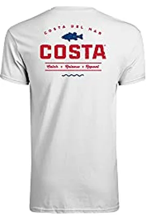 Costa Del Mar Shirt à Manches Courtes Topwater, , L Mixte