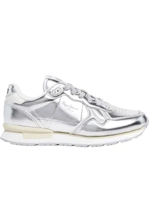Pepe Jeans Femme Brit Silver W Sneak, , 36 EU