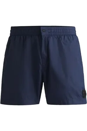 HUGO BOSS Hommes Toni Short de Bain entièrement doublé avec Monogramme Double B