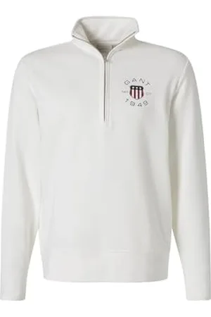GANT Imprimé Demi Fermeture éclair Maillot de survêtement, , M Homme