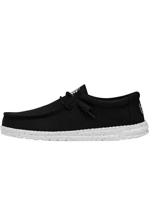 Hey dude Homme Wally Slub Canvas MOC Toe Shoes, , 37 EU