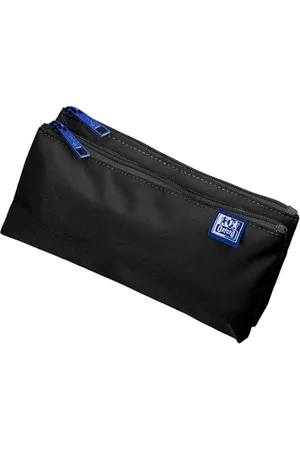 Oxford Trousse à Crayons pour Filles et garçons - Double Compartiment - 2 Poches - Durable - , , Trousse à Crayons