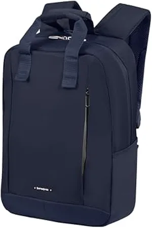 Samsonite Guardit Classy - Motherpoprucksack avec poignées 14,1 pouces, 38 cm, 15,5 L, bleu (bleu de minuit)
