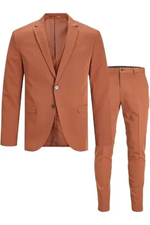 JACK & JONES Blazer croisé et Pantalon de Tailleur JPRFRANCO Costumes Super Slim Fit 48 48