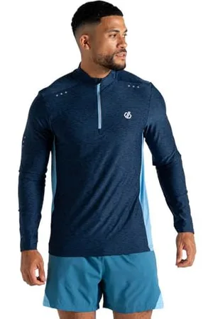 Dare 2B Homme Mens Power Up Jersey Stretch Midlayer Maillot De Yoga, , XS EU