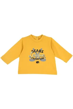 chicco T-Shirt in Cotone a Maniche Lunghe, Pantoufles pour bébés et Bambins