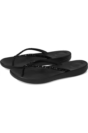 FitFlop Femme Iqushion Multi-Crystal Ergonomic Flip-Flops Tongues, , 37 EU