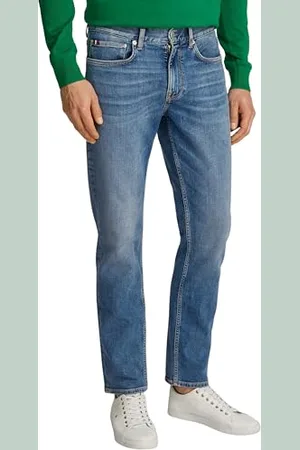 Tommy Hilfiger Core Denton Mw0mw39033 Bleu Clair Droit, , 32 W/32 L Homme