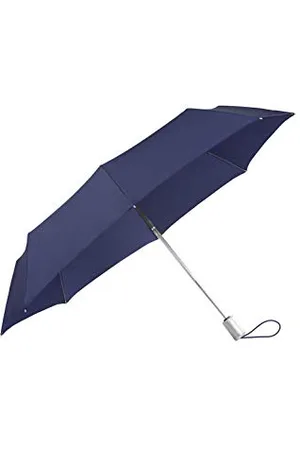 Samsonite Alu Drop S - SAFE 3 SECTION AUTO OUVERT CLOSE CLOSE, 28,5 cm, Bleu Indigo