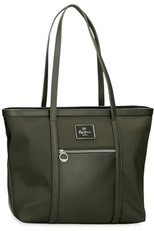 Pepe Jeans Christine Sac fourre-Tout 40 x 29 x 14 cm Polyester avec détails en Cuir synthétique by Joumma Bags, , Talla única, Sac fourre-Tout