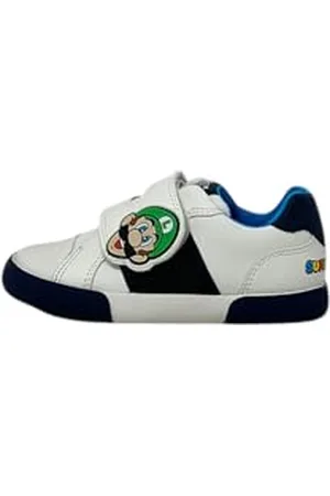Geox B GISLI Boy C Basket, White/Navy, 27 EU
