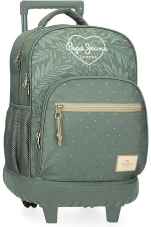 Pepe Jeans Coralie Sac à Dos Compact 2 Roues 32 x 43 x 21 cm Polyester 28,9 L by Joumma Bags, , Talla única, Sac à Dos Compact 2 Roues