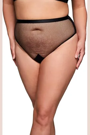 Ulla Popken String, Multiway, Mesh, , 52-54 Grande Taille Femme