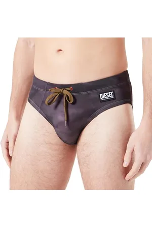 Diesel _BMBR-Alfie SW Brief_Swimwear_Grau_XL