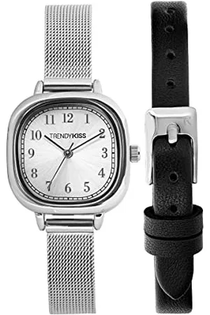 Trendy Kiss Femme Analogique Quartz Montre avec Bracelet en Métal TM10152-01