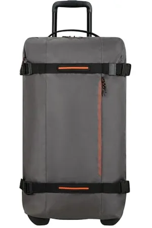 American Tourister Urban Track, Sac de Voyage à 2 Roues, 55 cm, 55 L, Gris