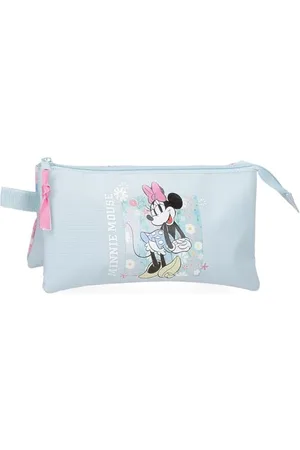 Disney Joumma Minnie Happy Trousse 3 Compartiments 22 x 12 x 5 cm Polyester Talla única Triple Trousse, , Taille Unique, Trousse Triple