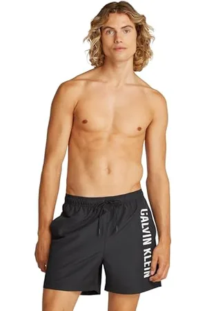 Calvin Klein Slip de Bain Homme Medium Drawstring avec Cordon de Serrage, Noir (Pvh Black), XXL